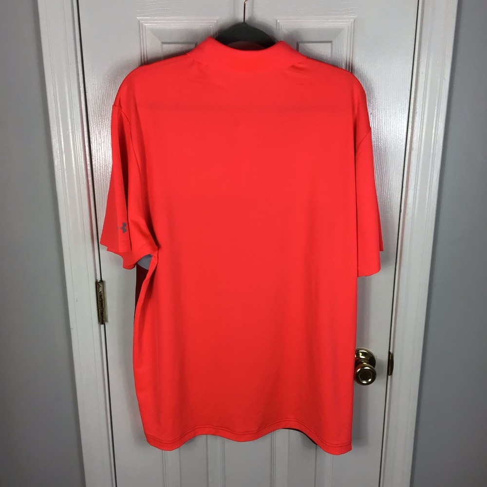 Under Armour Men Size XL Loose HeatGear Stretchy Polo Shirt Golf - Picture 2 of 4